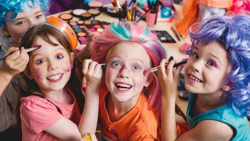 How to Apply Kids Makeup