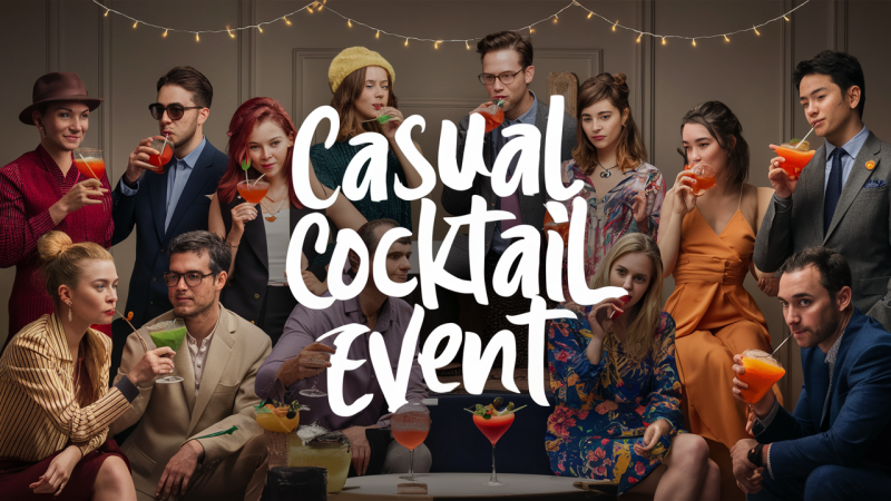 casual cocktail event